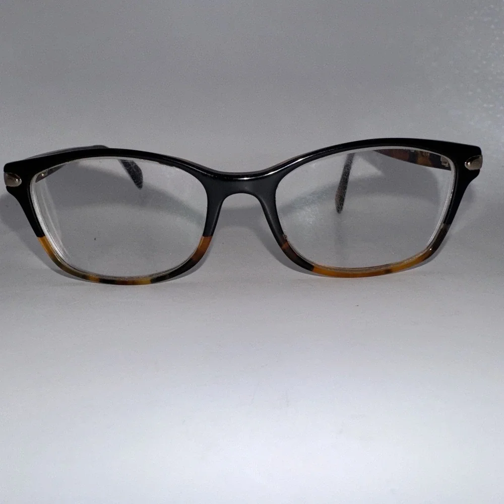 Coach Eyeglasses Frames HC6065 5287‎ Confetti Light Brown Gold 51-17-135 19178